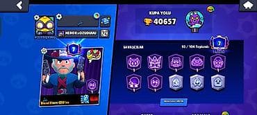 oyun sekilleri: Brawl Stars hesabı – yüksək kuboklu və zəngin kontentli - Kupa yolu — 2