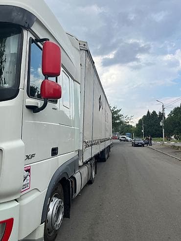 Qoşqular: Tirsan bortlu Mega yarımqoşqu. İli 2008. 3 təkəri yeni 1 təkəri 70 — 1