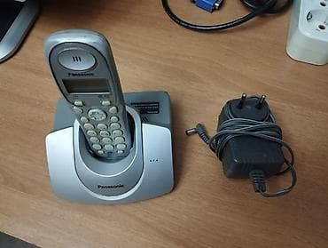 panasonic ev telefonu: Stasionar telefon Panasonic, Simsiz, İşlənmiş, Ödənişli çatdırılma — 3