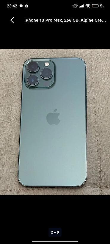 iphone 16 pro baki: IPhone 13 Pro Max, 256 GB, Alpine Green — 2