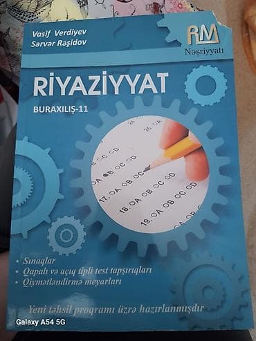 RM Nəşriyyatının buraxılış imtahanlarına hazırlıq üçün Riyaziyyat dərs