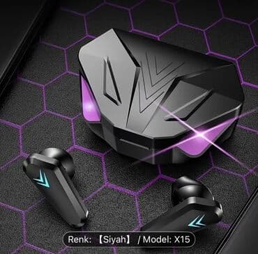 qcy t13 anc qiyməti: Yeni Simsiz (Bluetooth) Qulaqcıqlar, rəng - Qara — 3