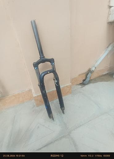 Velosiped ehtiyyat hissələri: Velosiped üçün ön amortizator (suspension fork) - Tip: Yay/coil — 2