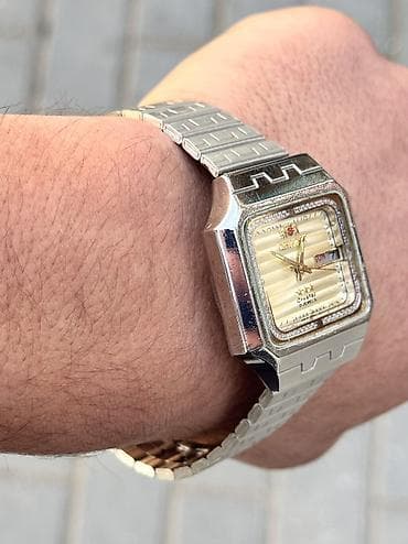 saat elektron: Qol saatı, Orient, rəng - Gümüşü — 5