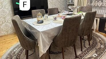 Masalar: ‼️ Təcili Satılır ‼️ Masa və 6 stul Dəsti satılır 1 aydı alınıb — 1
