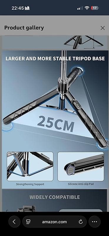 hdmi kabel mini: BODUR Selfie Stick L16 – uzun selfie çubuğu və mini tripod - 2-si — 6