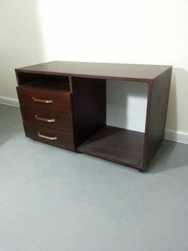 купить компьютерный стол бу: TV altlığı, işlənmiş, əla vəziyyətdə — 2