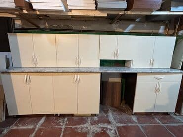 metbex ucun skaf: Mətbəx dolabları dəsti - Üst və alt modullar: çoxsaylı qapılı — 1