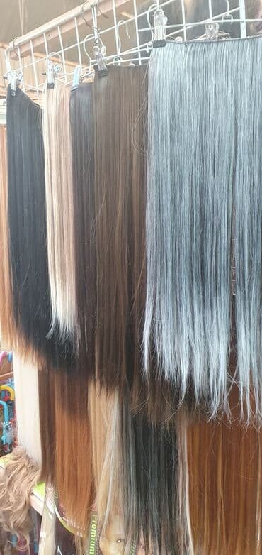 sac rəngi: Parik, Süni — 1