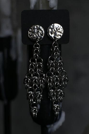 Серьги. Продаю украшения ручной работы, выполненные в технике — 4