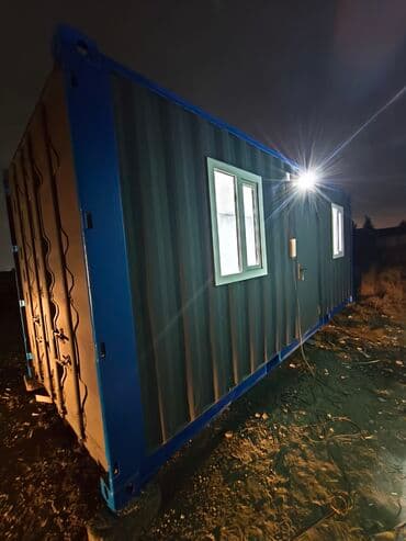 Metal konteyner ofis - Tam ölçülü metal konteyner bazasında