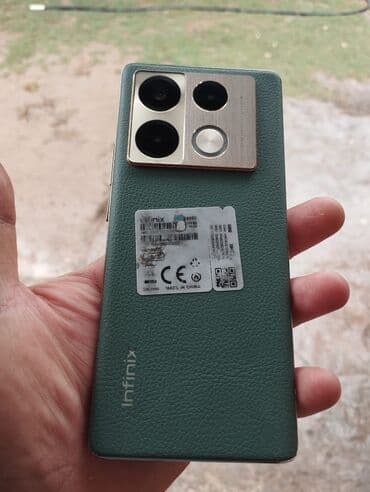 телефон fly fs521 power plus 1: Infinix Note 40 Pro, 256 GB, rəng - Yaşıl, Simsiz şarj — 3