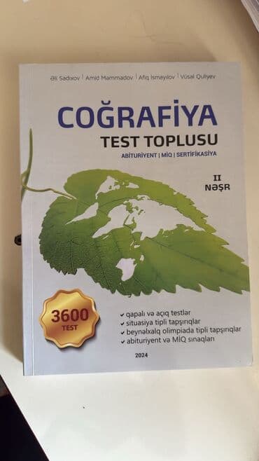 6 ci sinif riyaziyyat kitabi pdf yukle: Coğrafiya Testlər 11-ci sinif, Güvən, 1-ci hissə, 2023 il — 3