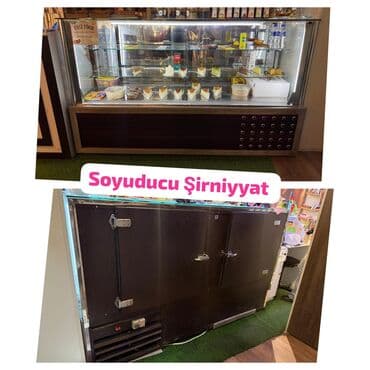 Soyuducu avadanlığı: Soyuducu vitrin – şirniyyat və desertlərin sərgilənməsi üçün - Geniş — 1