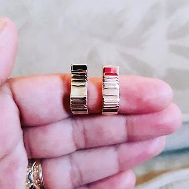 Üzük, Sarı qızıl, 585 Əyar, Qaşsız