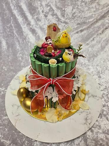 Şirniyyat və hədiyyə tərtibatları - Tematik şokolad kompozisiyaları