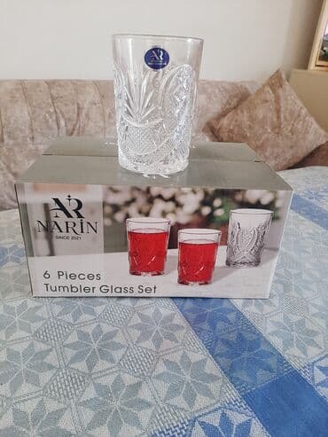 armudu stəkan neçə ml: Armudu stəkanlar, Şüşə, 6 ədədli dəst, Türkiyə — 2