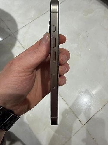 lalafo iphone 13: IPhone 15 Pro, 256 GB, Natural Titanium, Simsiz şarj, Face ID, Sənədlərlə — 5