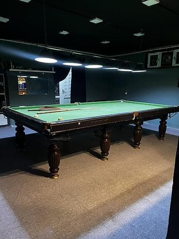 Bilyard masaları: Snooker/bilyard masası – peşəkar ölçülü - Ölçü: Tam ölçülü snooker — 1