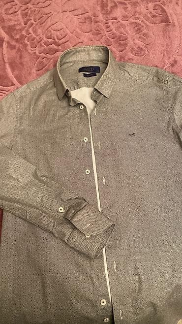 kişi ucun canta: Köynək, S, rəng - Boz — 2