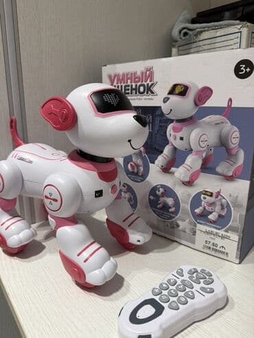 Hediyye alinib islenmeyib,Ağıllı Robot İt – Uşaq oyuncağı (3+) -