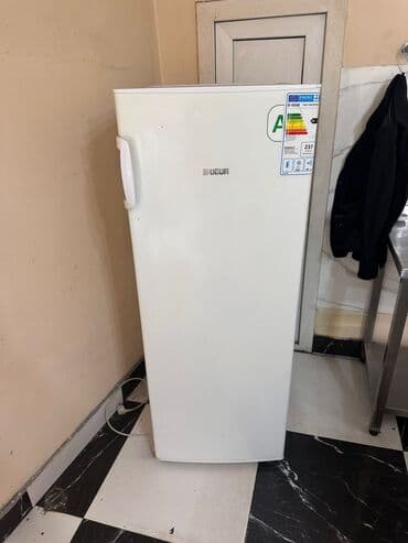 Кухонные вытяжки: Б/у 1 дверь Uğur Холодильник Продажа, цвет - Белый, С диспенсером — 3