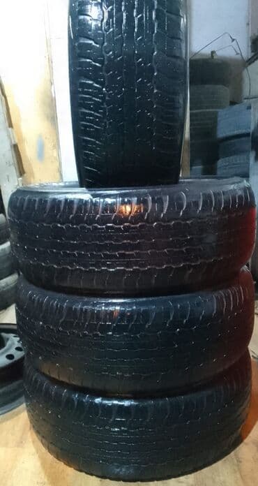 Disklər: İşlənmiş Şin Dunlop 265 / 60 / R 18 — 3
