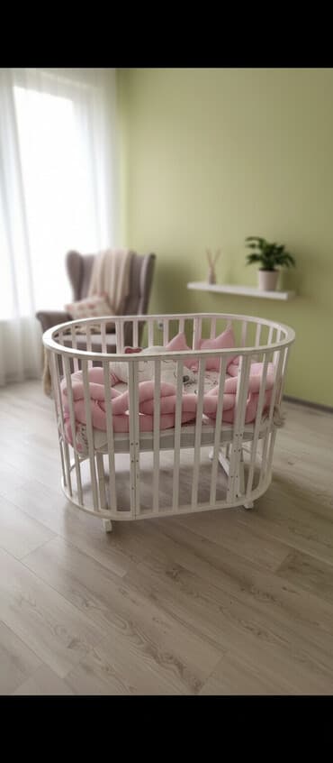 Qız üçün, Yumru, Beşik, Dəst ilə, Matras ilə, Yellənmə mexanizm ilə lalafo.az -da Qız üçün, Yumru, Beşik, Dəst ilə, Matras ilə, Yellənmə mexanizm ilə