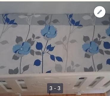 hamam mebeli: Oğlan və qız üçün, Dördbucaq, Beşik, Matras ilə, Yellənmə mexanizmsiz — 3