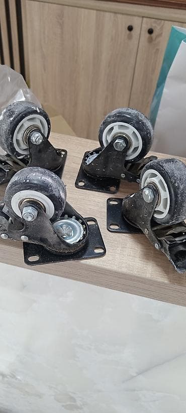 Ворота и комплектующие: Məhsul: Fırlanan mebel/avadanlıq təkər dəsti 4 ƏDƏDİ 35 AZN - 4 ədəd — 1