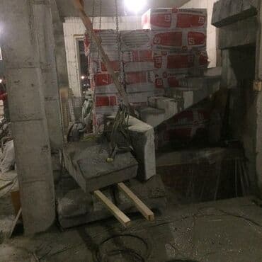 3 eded xoncali taxda qapi lazimdir: Beton deşmə beton kəsmə kesimi boru yerlerinin acilmasi — 6