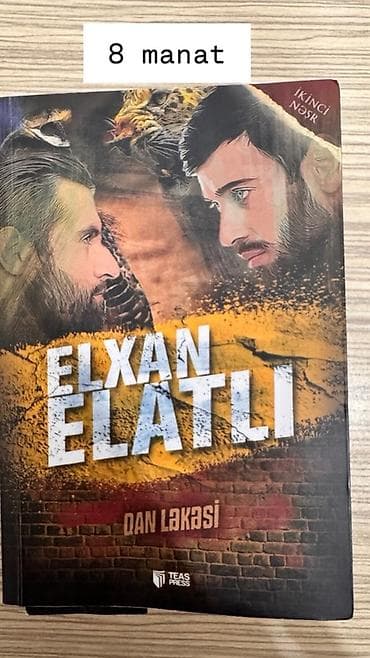 Elxan Elatlının “Qan Ləkəsi” romanı – İkinci nəşr. - Nəşriyyat: TEAS
