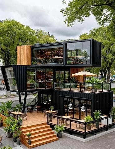 kanteynerler: Yeni muasir dizayn özəl sifarişlə ölçü və rəng seçimi muxtəlif — 3