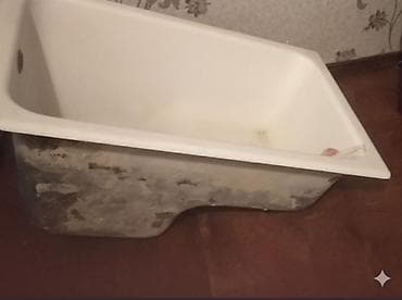 Dəmir çuqun vanna Çuqun vanna 106×71 sm – yaxşı vəziyyətdə WATSAPA — 2