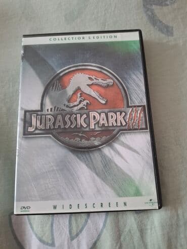 dvd disklər: Disklərdə iki film təqdim olunur: "Jurassic Park III Kolleksiya — 1
