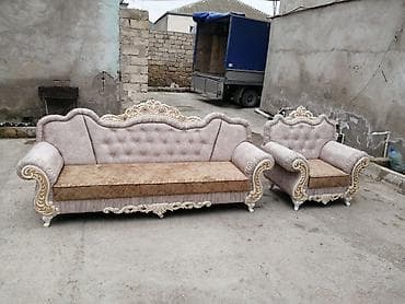 sultan divan: Künc divan, 2 kreslo — 4