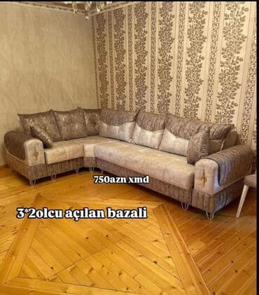 stol ucuz: Künc divan, Açılan, Bazalı — 1