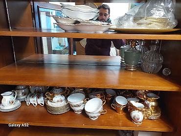 bezek eşyalari instagram: Dekorativ ev aksesuarları dəsti - Böyük metal vaz: Əl işi naxışlarla — 6