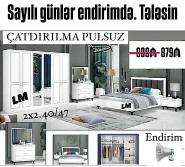 gozel heyet gulleri: Yataq dəsti – sifarişlə və yeni Dəstənin tərkibi: - Dolab: 2 x — 1