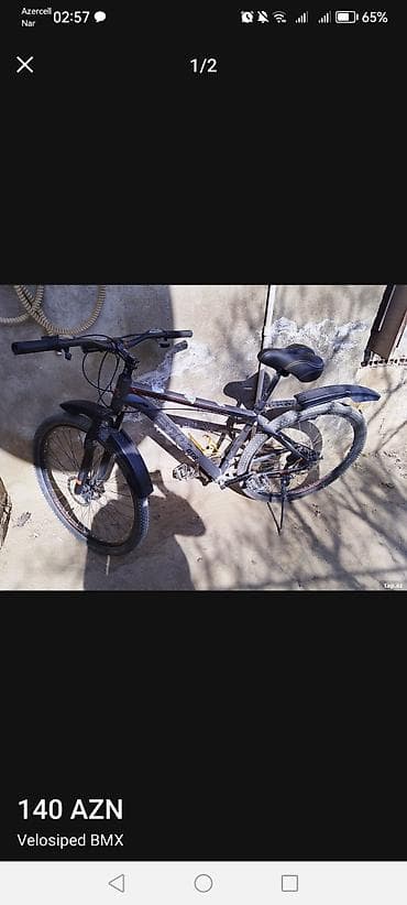 velosiped satisi lalafo: Velosiped BMX – 140 AZN Şəhər və yüngül ofroud sürüşləri üçün BMX — 2