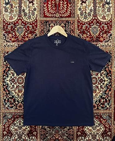 Futbolka, Boss, Standart, rəng - Göy — 1