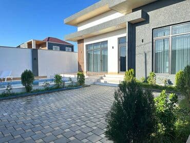 hovsanda obyekt satılır: Bakı, Şüvəlan qəs., 150 kv. m, 4 otaqlı, Hovuzlu, Kanalizasiya, Kombi, Qaz — 3