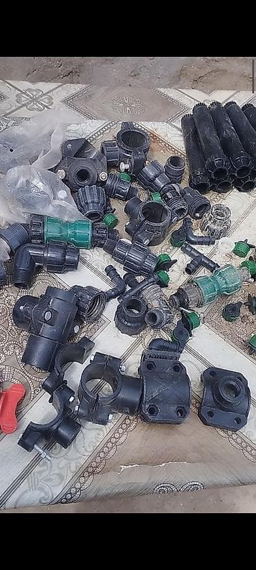 Шланги: Damla və yağmurlama suvarma sistemi üçün komplekt hissələr dəsti — 2