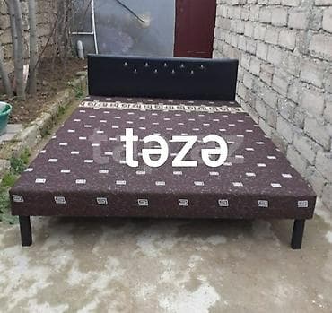 Çarpayı Taza hazırı var Çatdırılma var 1 nəfərlik 60 manat 2 nafarlik