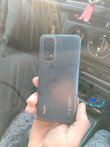 Redmi Note 11, 128 GB, rəng - Qara, Zəmanət, Barmaq izi, Simsiz şarj