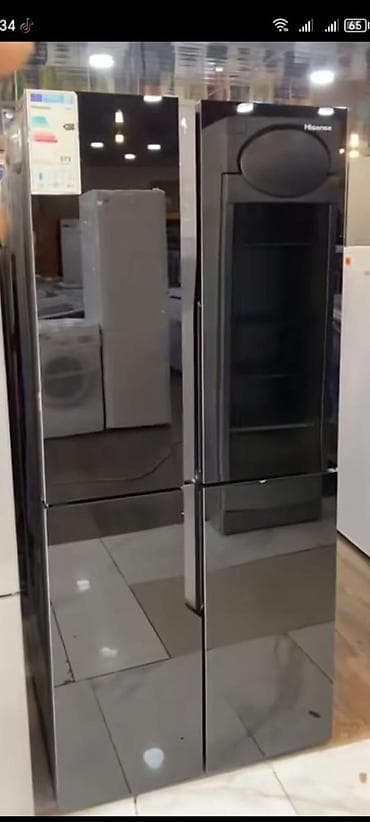 4 qapılı Hisense Soyuducu Satılır, rəng - Qara — 1