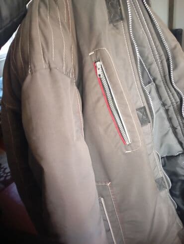 ходунки 2 в 1: Sirius kişi qış gödəkçəsi - Rəng: tünd boz - Model: “Sirius” loqolu — 3