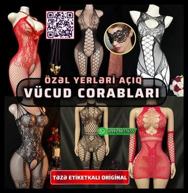 Vücud Corabları (özəl yerləri açıq) 18+ TƏZƏ ✔️ etiketkalı Bədən