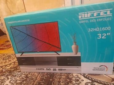 samsung wifi tv 82 ekran: Yeni Televizor Riffle LED ekran 32" FHD (1920x1080), Ödənişli çatdırılma — 1