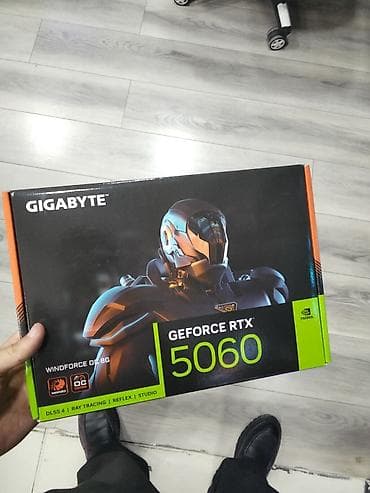 Videokart Gigabyte GeForce RTX 5060, 8 GB, Yeni